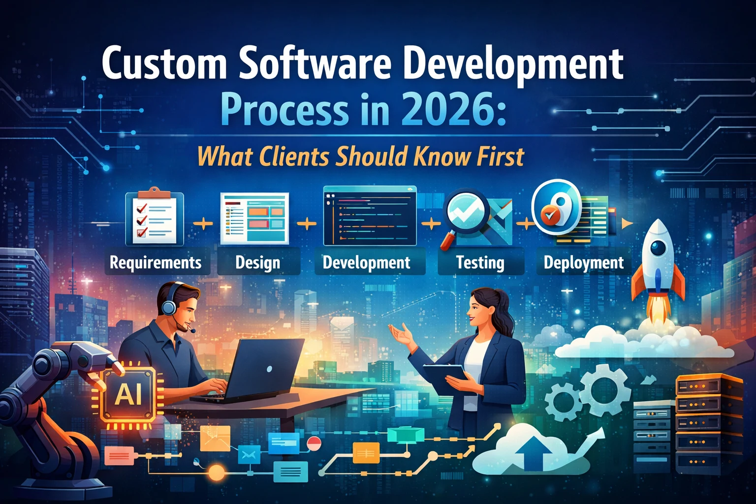 Custom Software Development Process in 2026: What Clients Should Know First